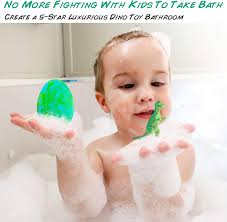 Bath bombs made for babies are likely the best choice, but you can also check your bath bomb's ingredient label. Buy Bath Bombs For Kids With Surprise Toys Inside Xxl Dinosaur Toys Bath Bomb Gift Gentle And Kids Safe Spa Bath Fizz Balls Kit Birthday Or Easter Gift For Girls And