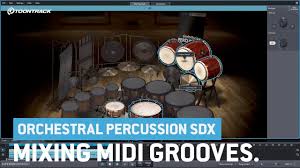 I wonder why it has not been unlocked ; Toontrack Orchestral Percussion Sdx Superior Drummer