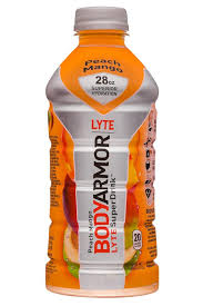Body armor super drink, orange mango. Peach Mango 28oz Body Armor Bevnet Com Product Review Ordering Bevnet Com
