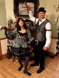 A Marionette And Her Puppet Master Halloween Costumes Diy Costumes Easy Halloween