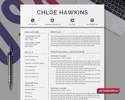 Even if an employer doesn't ask. Simple Ms Word Resume Template Curriculum Vitae Clean Cv Template Cover Letter 1 3 Page Resume Professional Resume Basic Resume Editable Resume Template For Job Application Instant Download Templatesusa Com