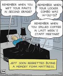 Jeff Soon Regretted Buying A Memory Foam Mattress Humor Funny Memory Foam Mattress