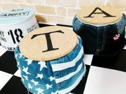 着れなくなった子供服で 100均おふろの椅子をお洒落カジュアルな椅子にリメイク 子ども 椅子 子供服リメイク 椅子