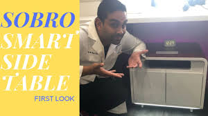 Smart sleep functions wake up easier with led sunrise get to sleep better with sleep sounds & white noise bedtime countdown keeps your sleep habits on track motion sensor lights control… Sobro Smart Side Table Review Youtube