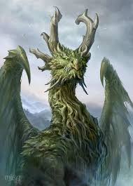 Forest Dragon By Sandara Green Monster Beast Creature Animal Create Your Own Roleplaying Game Material W Rpg Bard Www Rpgbard C Dragoes Dragao Verde Monstros
