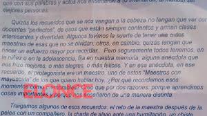 Deseos bonitos para el día del maestro. Dia Del Maestro La Emotiva Carta Que Una Madre Leyo En La Escuela De Su Hijo Parana Elonce Com