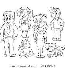 En Mi Tiempo Libre Siempre Estoy Con Mi Mama Y Mi Hermana Y Hermano Es Divertido Familia Para Dibujar Familia Dibujos Libro De Colores