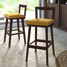 Bar stool chairs provide a comfortable and engaging seat for you and your guests to take when socializing. Bar Stools Buy Latest Bar Stools Online At Best Prices Urban Ladder