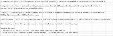 Check out these spreadsheets for managing your life, your finances, and your taxes. An Amateur Bodybuilder Is Looking For Supplement P Chegg Com