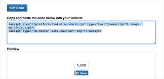 You can add the follow button, share button, member button, jobs button, etc. How To Add Official Linkedin Share Button In Wordpress