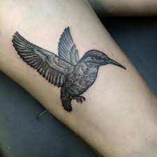 Nhat Be On Instagram Kingfisher For My Good Friend Joheato Cheers Mate Blackworkers Blackworkerssubmission B Tattoo Kingfisher Tattoo White Tattoo