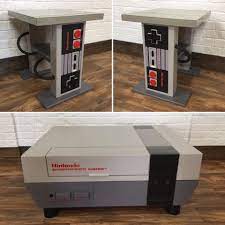 This table fully functions as a nintendo nes controller and can be used to play games with the glass removed. This Giant 1980s Nintendo Console Is Actually A Coffee Table Ctv News