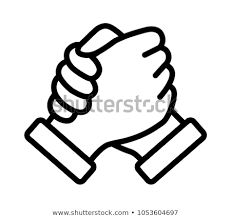 Soul Brother Handshake Thumb Clasp Handshake Or Homie Handshake Line Art Vector Icon For Apps And Websites Line Art Vector Hand Logo Handshake Logo