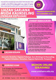 Kementerian pendidikan malaysia (kpm) sedang membuat pengambilan bagi program ijazah sarjana muda perguruan (pismp) untuk sesi 2020. Pusat Pengajian Perkhidmatan Dan Kaunseling Psikologi Unishams Posts Facebook