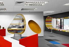 25 Creative Office Spaces Around The World Creative Office Design Creative Office Space Modern Office Design