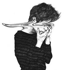 Black And White Boy Drawing Drawing On Point Art Drawings Art Drawings