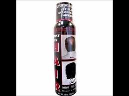 Spray on hair color thickener in cool silver. Jerome Russell Spray On Hair Color Thickener Jet Black Youtube