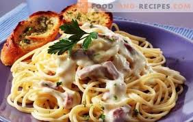 Pasta Carbonara With Ham And Cream Buon Appetito Italian Pasta Recipes Carbonara With Ham And Cream