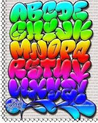 Graffiti Alphabet Bubble Cool Color Jpg 319 400 Pixels Graffiti Font Graffiti Alphabet Graffiti Drawing