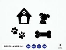 I grew up in a dogs only household. Dog Svg File Dog Cut File Dog Png Dog Cricut Dog Cameo File Dog House Bone Paw Prints Svg Dog Vector 64246 Svgs Design Bundles