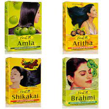 The high amount of vitamin c in amla helps to boost collagen production and encourages new hair growth. Hesh Herbal Hair Growth Skincare Antidandruff Amla Aritha Shikakai Brahmi Powder Ebay