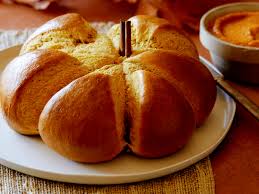 Pumpkin Shaped Pumpkin Bread Recipe In 2020 Food Network Recipes Pumpkin Recipes Food