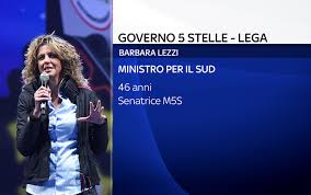 Barbara lezzi was born in lecce on 24 april 1972. Barbara Lezzi Chi E Il Ministro Per Il Sud Sky Tg24