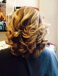 Short Curly Blow Dry Curly Blow Dry Hair Styles Blow Dry