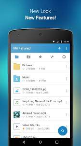 4shared apk is a free mobile application developed by new it solutions that enables a user to share files from one device to another device through 4shared account. 4shared For Android Apk Download