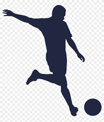 Download 3,554 american football player silhouette stock illustrations, vectors & clipart for free or amazingly low rates! Svg Silhouette Football Soccer Silhouette Clipart 2560562 Pikpng