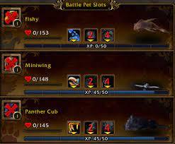 After training the pet battles ability, the first slot in your pet battles team will unlock. Pet Battles And You A Trainer S Manual Guides Wowhead
