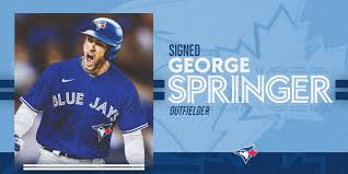George springer made his toronto blue jays debut on wednesday night after being removed from the injured list prior to the game against the washington nationals at dunedin, fla. George Springer Signs With Blue Jays