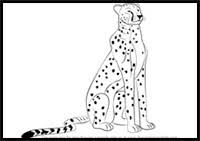 38 best cheetahs images animal drawings cheetahs easy drawings from drawing cute cheetah. How To Draw Cartoon Cheetahs Realistic Cheetahs Drawing Tutorials Drawing How To Draw Cheetahs Drawing Lessons Step By Step Techniques For Cartoons Illustrations