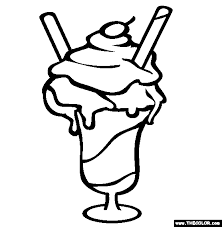 Ice Cream Sundae Online Coloring Page Ice Cream Floats Ice Cream Coloring Pages Ice Cream Sunday