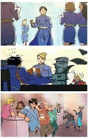A Day In Roy Mustang S Life Fullmetal Alchemist Alchemist Fullmetal Alchemist Brotherhood