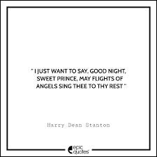 'good night sweet prince' is a line from shakespeare's hamlet. 75 Most Loveliest Good Night Quotes For Everyone