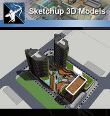 Sketchup 3d Models Business Building Sketchup Models 10 Sketchup Model 3d Design Software Interior Design Drawings