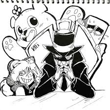 Black And White Mouse Cartoon Network Jinosan On Instagram Beastober Will Follow Up But Slowly X D 6 Villanious 5 Cyclopscat 4 Pirate 3 Kirin 2 Pixies Beastober2017 Inkt Instagram