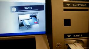 Withdraw Money On German Atm Youtube