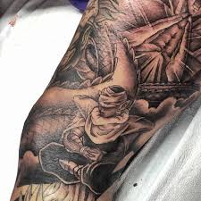 This tattoo means the sailor is loyal and willing to fight anything, even something as sweet and beautiful as a rose. Top 39 Best Dragon Ball Tattoo Ideas 2021 Inspiration Guide