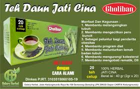 Masalah kegemukan tidak akan menjadi masalah bagi kaum pria, tetapi masalah kegemukan bagi wanita adalah hal yang sangat dijauhi. Teh Celup Jati Cina Gholiban Pusat Herbal Semarang