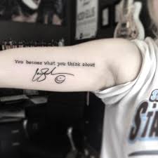 They tattoo names of their loved ones, or even lyrics. Arm Tattoos For Men Quotes Arm Tattoo Sites