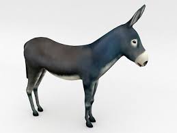 Donkey Low Poly 3d Models Low Poly 3d Donkey