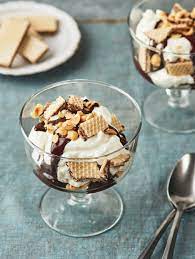 Just Wanted To Share This Delicious Recipe From Lidia Bastianich With You Buon Gusto Quick Hazelnut Italian Recipes Dessert Parfait Desserts Lidia S Recipes