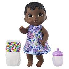 Baby Alive Lil Sips Baby Black Sculpted Hair Baby Alive