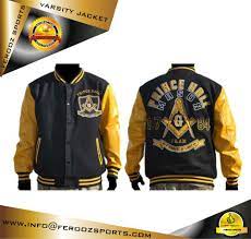 Mason Prince Hall Varstiy Jacket 100 Woolen Polyester Lettermen Baseball College Varsity Jacket With Leather Sle Custom Varsity Jackets Jackets Varsity Jacket