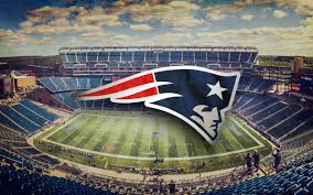 This version has been adapted for promotional materials so that it looks good digitally or in print. New England Patriots Wallpaper Logo And Stadium Photo Hd