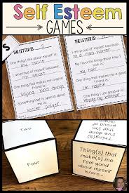 Self Esteem Games For Positive Self Talk And Coping Skills For Low Self Esteem Self Esteem Activities Coping Skills Activities Coping Skills