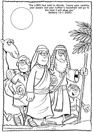 'get out of your country. Faith For The Journey Coloring Page Sermons4kids