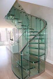 The staircase allows for a storage space which can be used as a cozy attic to put together all the unused stuff. 72 Glass Stairs Ideas In 2021 Glass Stairs Stairs Glass Staircase